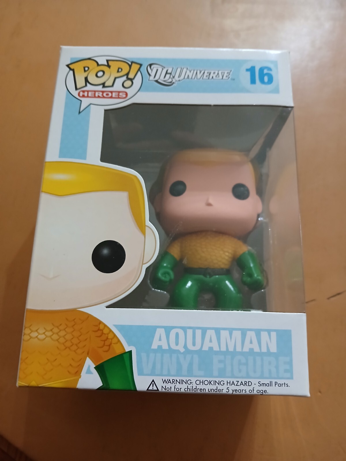 Funko Pop! Vinilo: Dc Universe - Aquaman #16 2011 Lanzamiento Daños Menores Ver Fotos