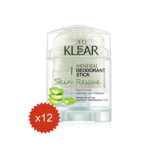 6x DEOKLEAR Mineral Deodorant Stick Natural Crystal Alum Roll-On Bright 70g - Picture 17 of 18