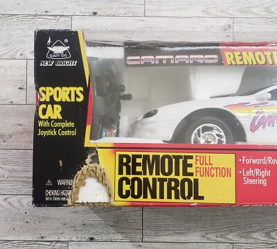 Vintage New Bright Full Function RC Car Chevy Camaro Z-28 Turbo