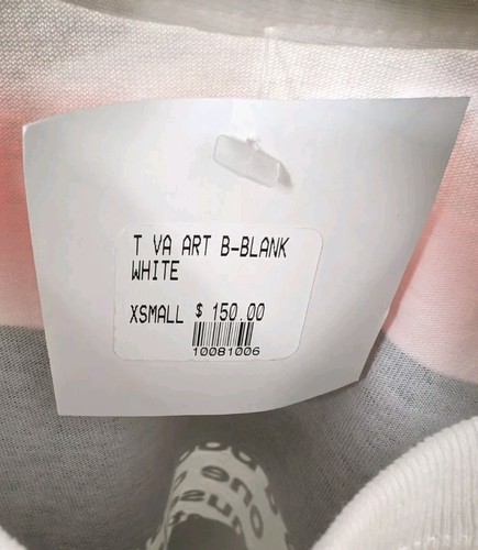 VIRGIL ABLOH OFF WHITE PYREX MCA CHICAGO EXCLUSIVE TEE SIZE XS WHITE EXTRA SMALL - Picture 5 of 6