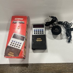 VINTAGE SCHWINN PULSE METER Model SPM-1l200 Manual Original Box Tested Working