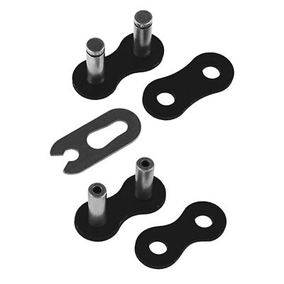 Black 520-120 Non O-Ring Drive Chain For Kawasaki Ninja 250/250R/EX250 (1986-2012) - 122 Links