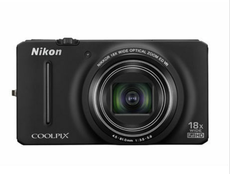 USED Nikon COOLPIX S9300 16.0MP Digital Camera - Black 