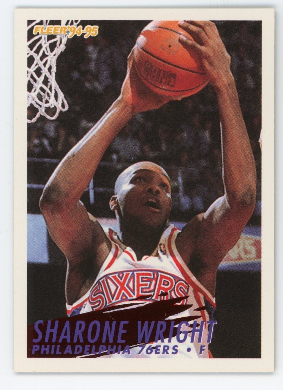 basketball 1994-95 Fleer Sharone Wright #347 Rookie RC