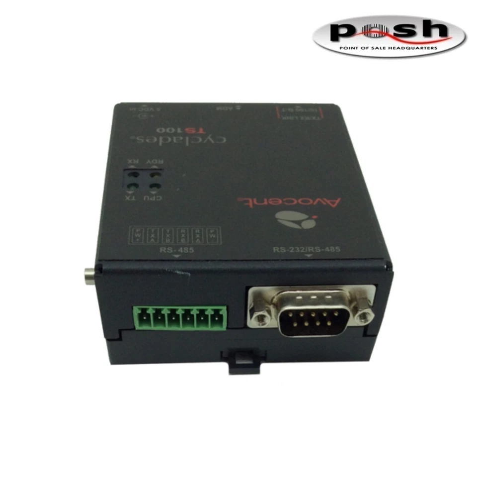 Avocent Cyclades TS100 10/100BT Ethernet to RS-232/RS-485 Terminal Server - Image 3 of 4