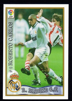 Carte Roberto Carlos – Real Madrid – Saison 1997-98 – Mundicromo Sport – Originale