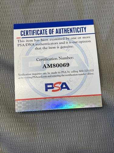 Dansby Swanson Signed Chicago Cubs Jersey PSA DNA Coa Autographed - Picture 6 of 6