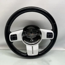 Jeep Wrangler Unlimited Steering Wheel Leather 2011-2017 White
