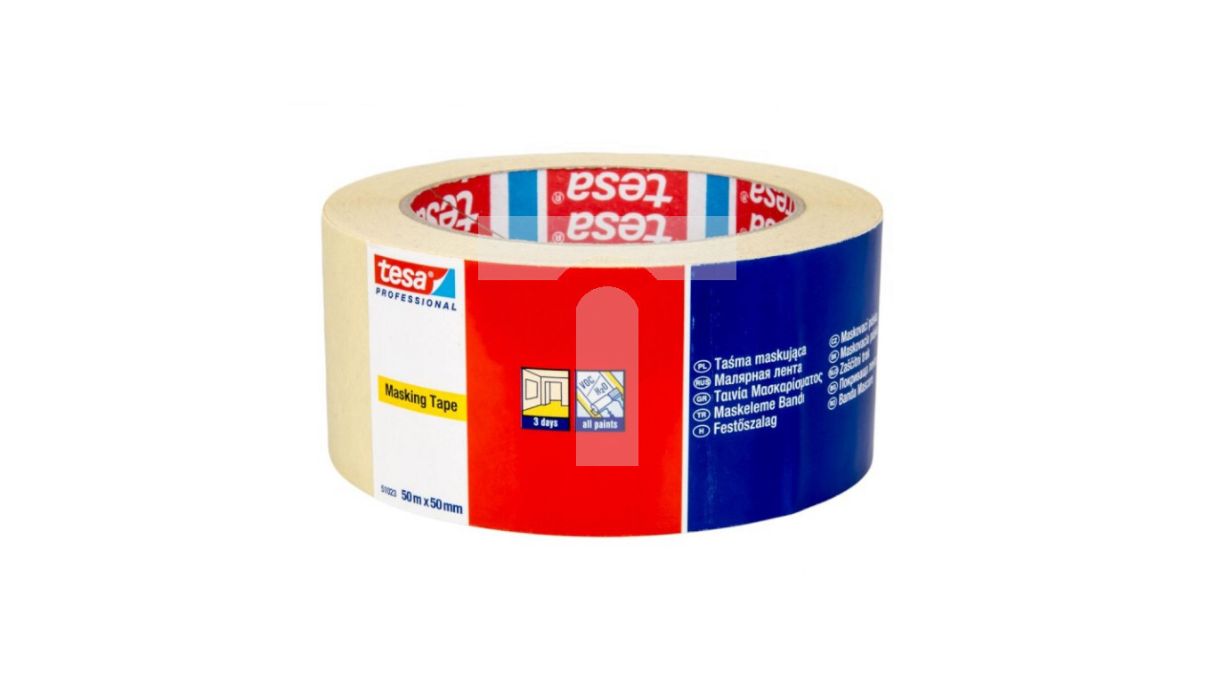 Professional masking tape 3 days 50m 50mm 51023-00004-00 /T2UK