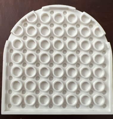 41948 LEGO Parts Plate 8x8 Rounded End WHITE (1) | eBay