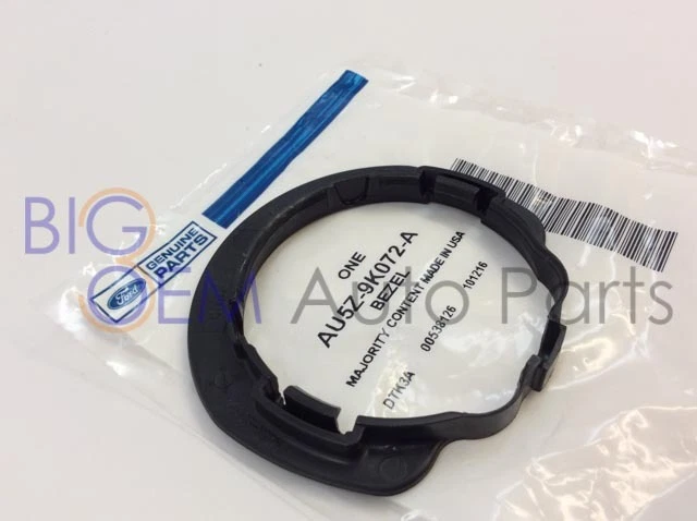 Moldura de tubo de enchimento de tanque de gasolina Ford Lincoln Mercury genuína preta nova fabricante de equipamento original - Imagem 4 de 4