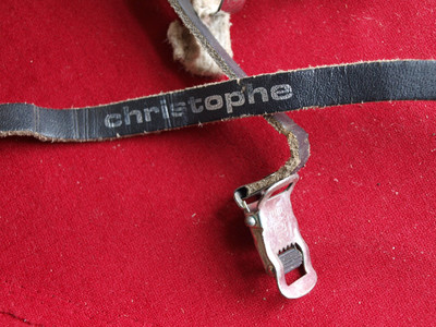 Paire De Cale-pieds Et Courroies KKT Rouge Pour Pédales Vélo Course Vintage - NEUF