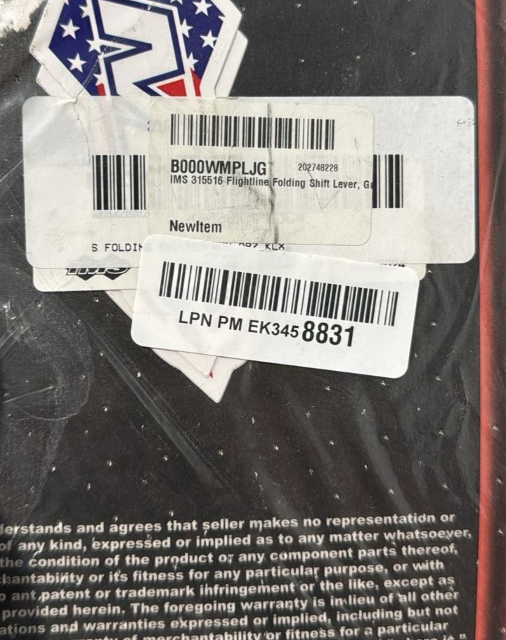 IMS 315516 Flightline Folding Shift Lever, Grey