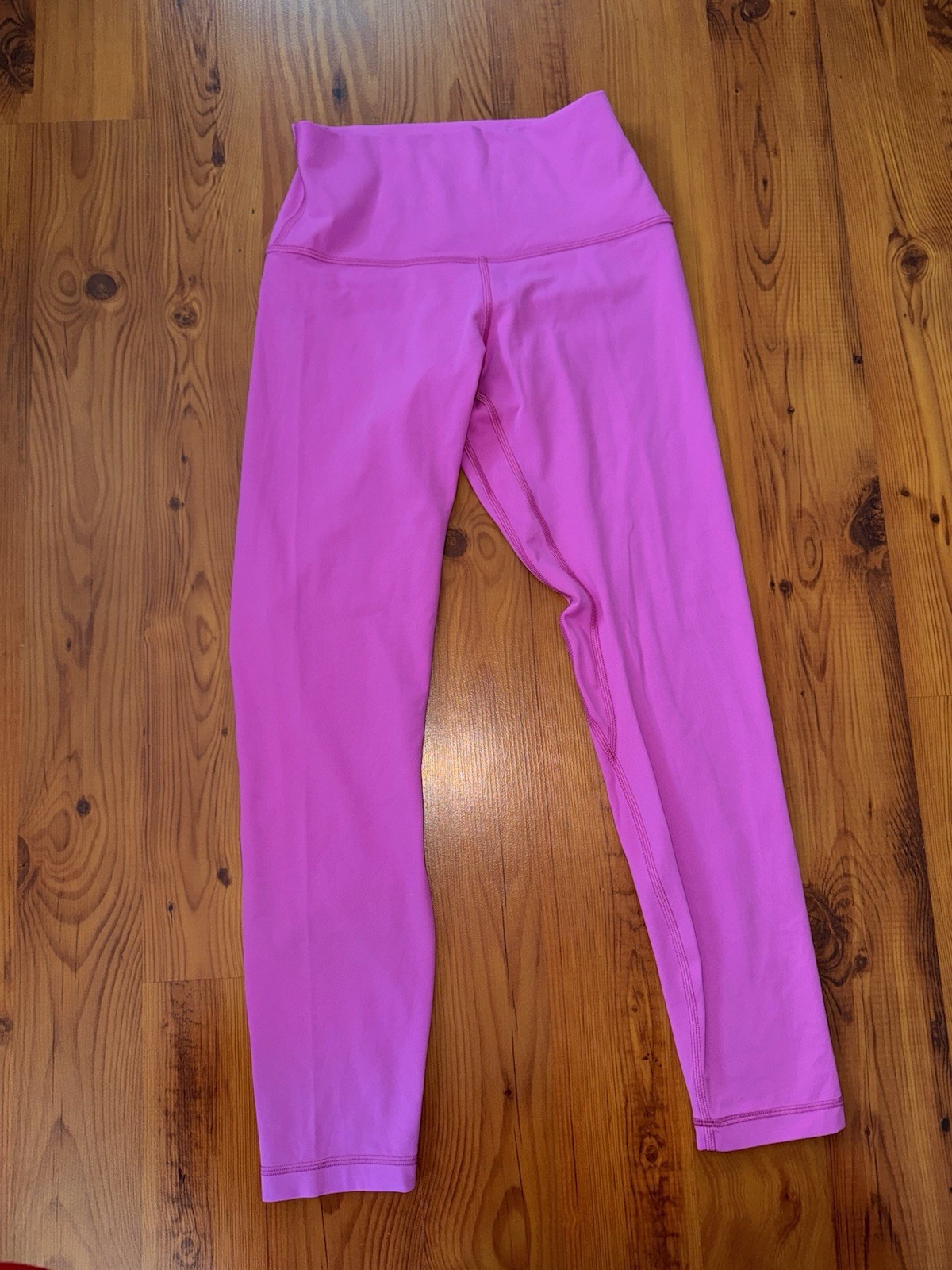Lululemon Womens Size 6 Pink Athletic Yoga Workout Leggings