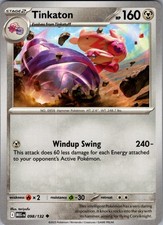Tinkaton 098/132 - Mega Evolution NM - Pokemon TCG