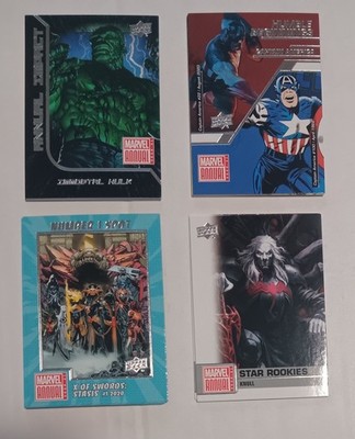 2020-21 Marvel Annual Insert lot of 22