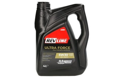 For Revline Ultra for A5/B5 5W30 4L Engine Oil 5W30 4L ULTRA FORCE RUFA5B55304 E