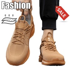 Stylish Breathable Men's Athletic Shoes Lightweight Non-Slip Running Shoes