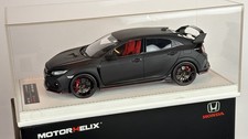 1/18 Honda Civic Type R RHD in Matte Black By MotorHelix