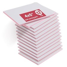 14 Pack Rubber Carving Block, 4" x 6" Easy Cut Lino Blocks, Soft Linoleum