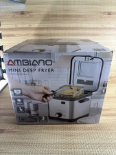 New Ambiano Mini Deep Fryer  Model GT-DFM-01-US