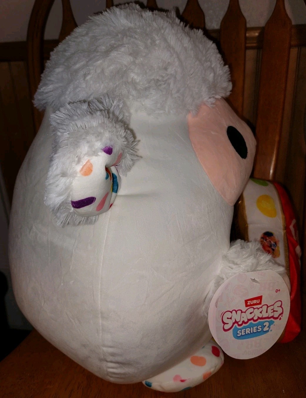 Snackles Series 2 Plush – Babra the Lamb 🐑 + Jelly Belly