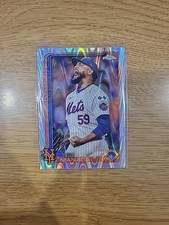 2025 Topps Chrome New York Mets Ray Wave 287 Sean Manaea, New York Mets