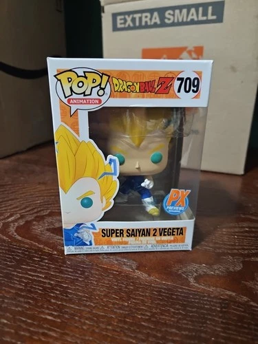 Funko Pop! Animation - Dragon Ball Z: Super Saiyan 2 Vegeta #709 Box Damage