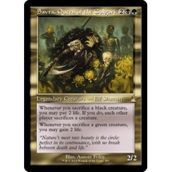 Savra, Queen of the Golgari (Retro Frame) #381 Ravnica Remastered