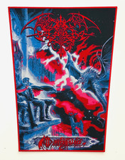 Worm - Necropalace 2026 RED Border Licensed WOVEN Back Patch SOLD OUT Direct NEW
