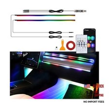 Car Interior Ambient LED Light with APP Remote Control, 43.3" 2-in-1 2 in 1