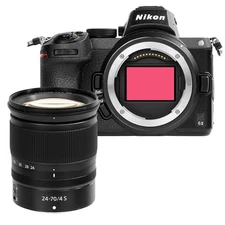 Nikon Z 6II Mirrorless Digital Camera with 24-70mm f/4 Lens 1663
