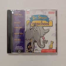 Dr. Seuss Preschool CD-Rom Ages 2-4 Learning Company Windows/Mac
