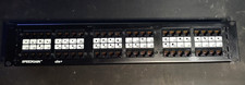 Hubbell P5E48UE SpeedGain C5E 2U 48-Port Rack Mountable Patch Panel