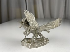 Zinn Figur Pegasus / Einhorn 10 cm. Zustand  siehe Fotos