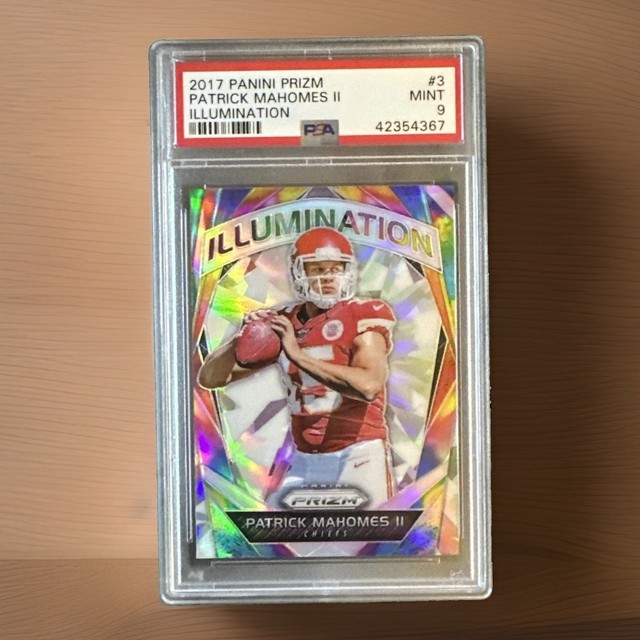 Patrick Mahomes 2017 Panini Prizm Silver