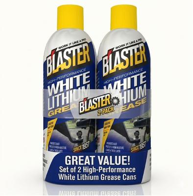 #ad 11 oz. High Performance White Lithium Grease Spray PACK OF 2 $13.99