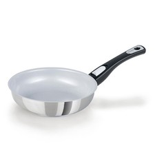 Genius Cerafit Steel Pfanne Bratpfanne Edelstahlpfanne Antihaft Keramik Ø 20cm