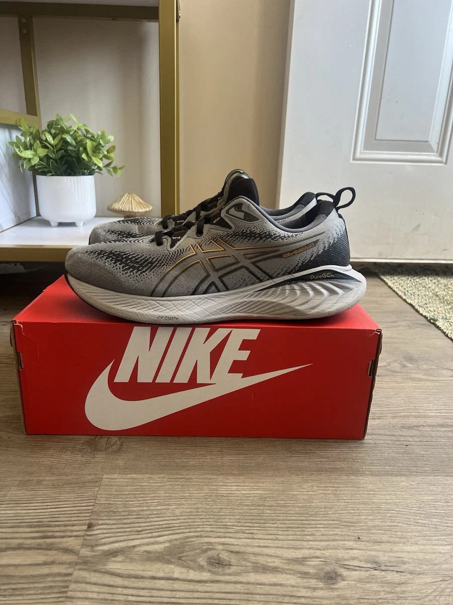 Asics Gel Cumulus 25 White Grey for sale | eBay