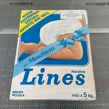 Vintage LINES 70 AGES plastic diapers-pants new old stock Pampers new  29