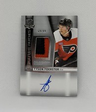 24-25 The Cup Hockey Signature Patches Auto Tyson Foerster #/99