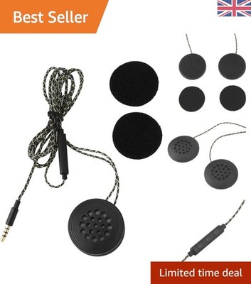 Leichter Bluetooth Helmlautsprecher für Motorräder - einfache Installation & Komfort