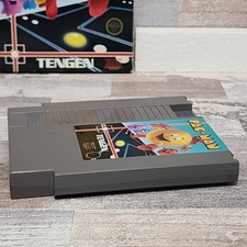 Pac-Man (NES Nintendo, 1990) Tengen - Complete CIB w/ Poster, Box, Manual, Reg