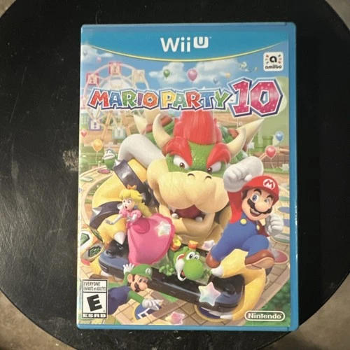 Nintendo Mario Party 10 Nintendo Wii U amiibo Compatible Multiplayer Case Disc