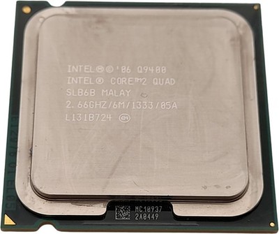 Intel Core 2 Quad Q9400 @ 2,66GHz/6M/1333 SLB6B Sockel LGA775 Prozessor CPU