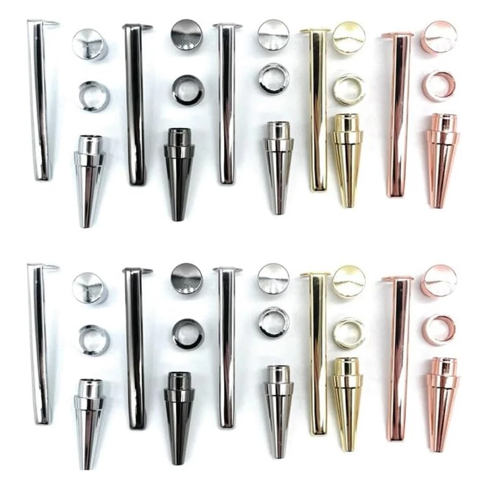 Slimline Wooden Various Finishes 7mm Twister Pen Set F5L17182 - Image 2 of 4