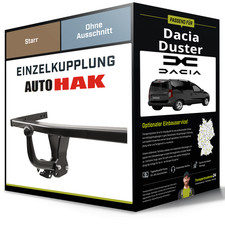 Starre Anhängerkupplung für DACIA Duster 10- I Phase 1 Typ HS_ Auto Hak NEU