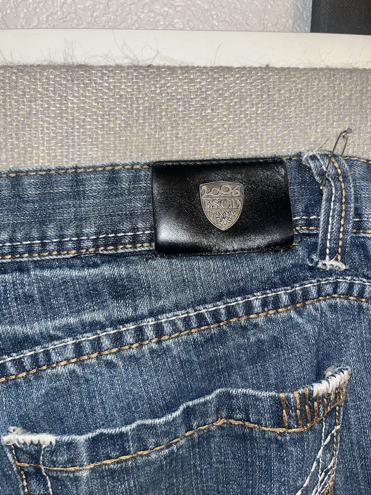 Basic Code 2006 Men’s Jeans 38x32 - image 11