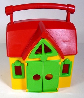 2016 Playmobil 1.2.3 Take Along Farm Building Only