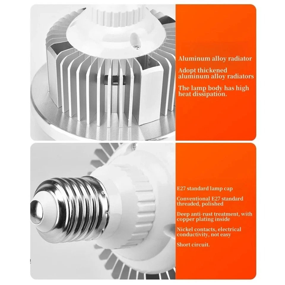 85W 110~220V Photography Lamp Bulb Energy-saving Light Photography - Image 3 of 4